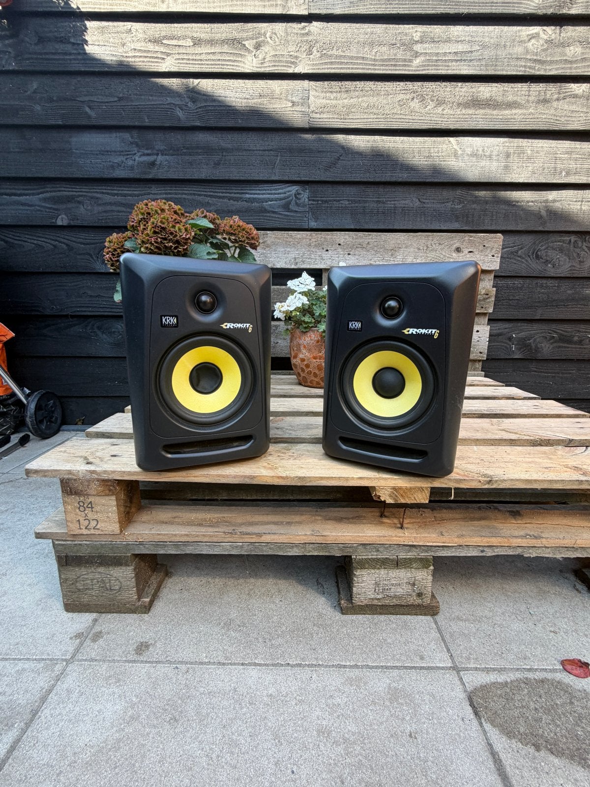 KRK Rokit 6 G2 Studiomonitoren (set van 2), Studiomonitor, Gebruikt, Ophalen of Verzenden, Basreflex