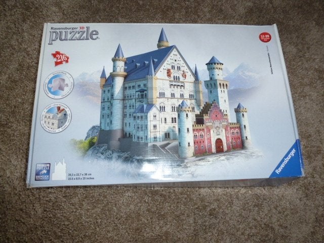 NIEUW Ravensburger 3D PUZZEL NEUSCHWANSTEIN gebouw, Ophalen of Verzenden, Meer dan 50 stukjes, Nieuw, 6 jaar of ouder