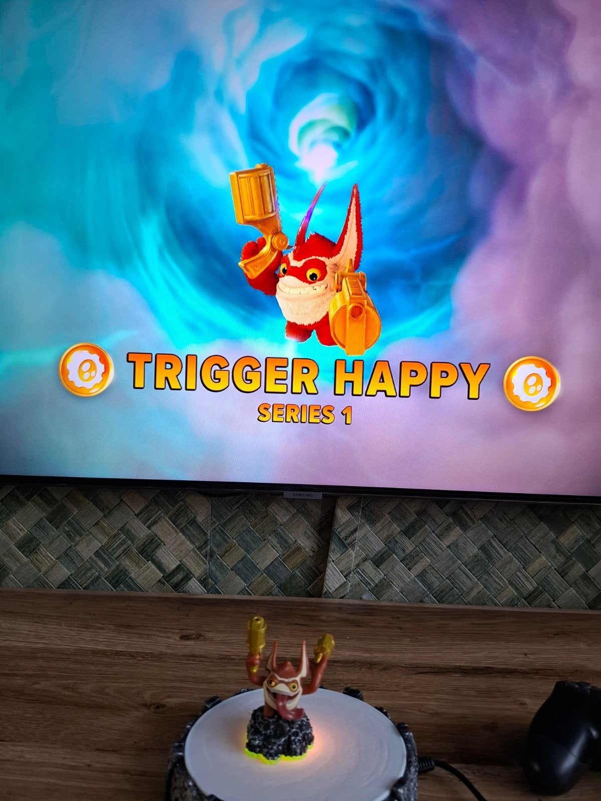 Skylanders Trigger Happy figuur - Serie 1, Avontuur en Actie, 1 speler, Ophalen of Verzenden, Zo goed als nieuw