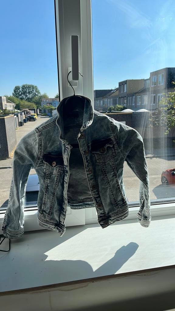 Cars jeans spijkerjas maat 6, Ophalen of Verzenden, Zo goed als nieuw, Meisje, Jas