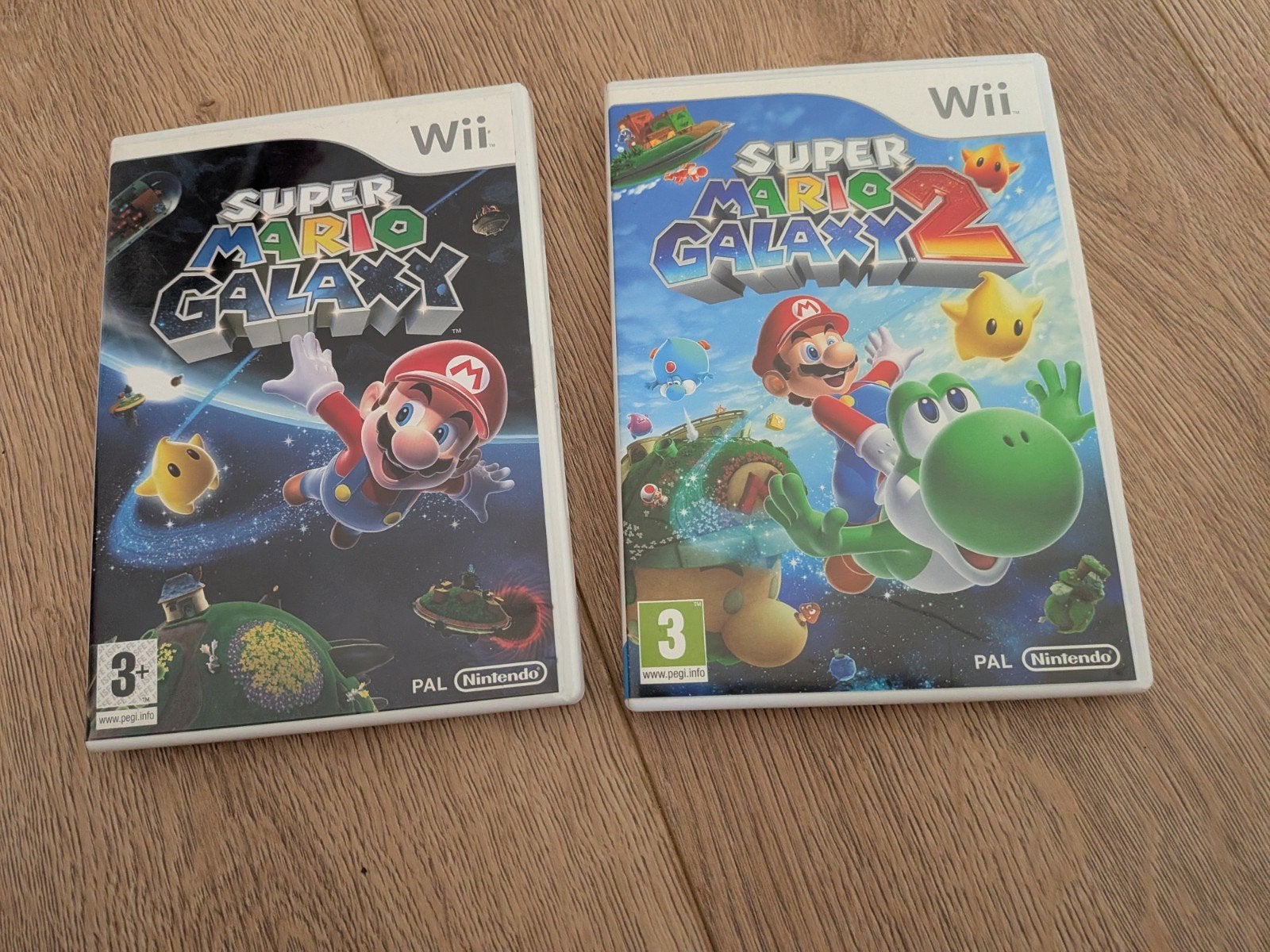Super Mario Galaxy 1 & 2 voor Nintendo Wii, Spelcomputers en Games, 1 speler, Eén computer, Ophalen of Verzenden, Zo goed als nieuw