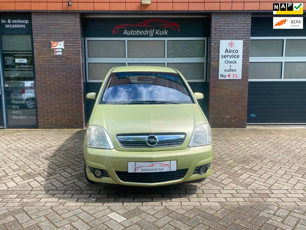 Opel Meriva 1.4-16V Temptation nw apk vol optie,s, Auto's, Opel, Voorwielaandrijving, Stof, Gebruikt, Zwart
