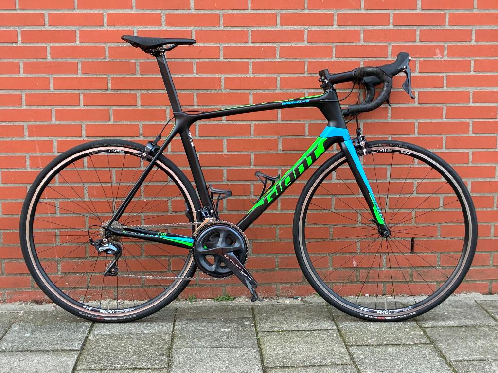 Giant TCR Advanced pro 1 racefiets maat L, Fietsen en Brommers, Fietsen | Racefietsen, Ophalen, 28 inch, Gebruikt, Carbon