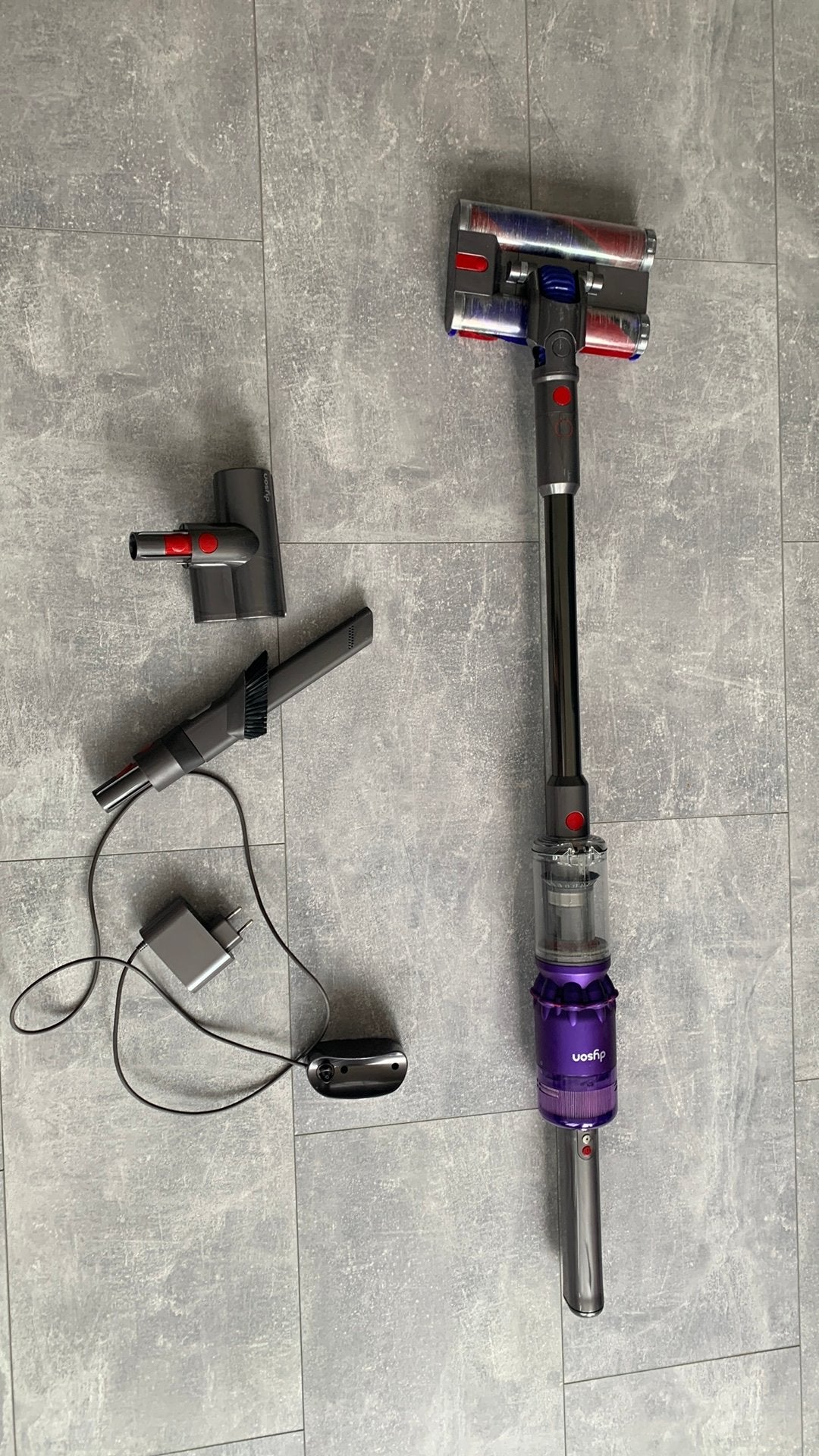 Dyson Omni Glide, Ophalen, Gebruikt, Reservoir, Steelstofzuiger