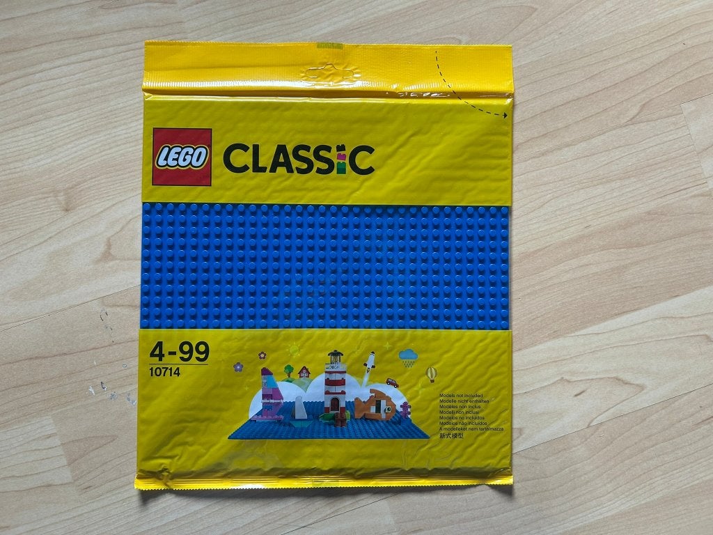 Lego Blauwe bouwplaat, Ophalen of Verzenden, Nieuw, Grondplaat, Lego