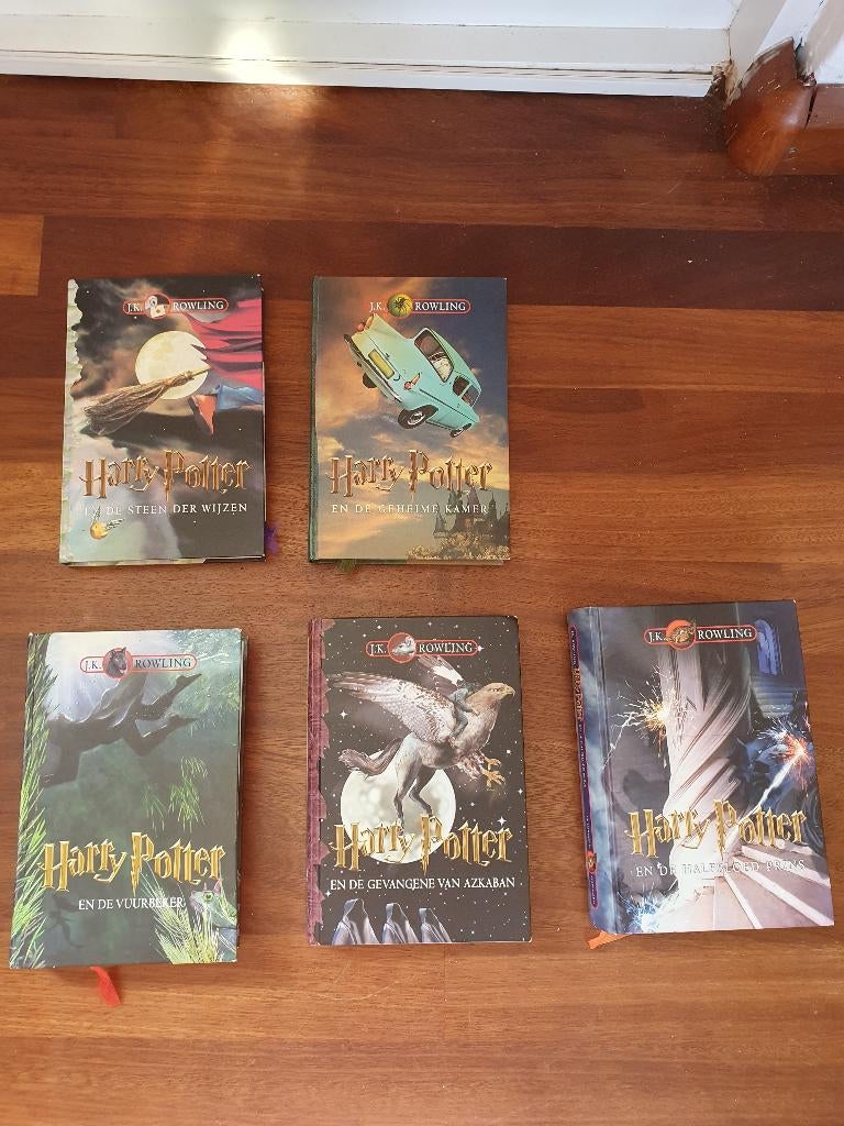    5 x HARRY  POTTER  van J.K. Rowling, Boeken, Ophalen of Verzenden, Gelezen