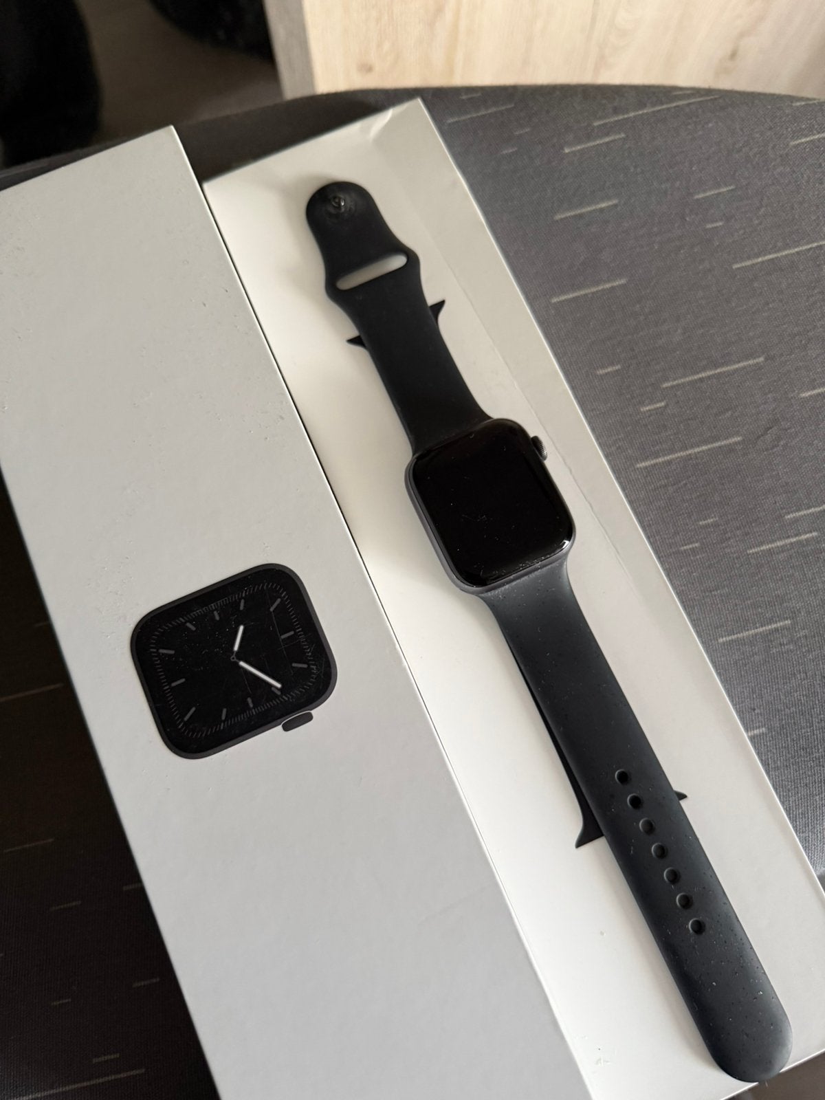 Apple watch series 5, Ophalen, Gebruikt, Zwart, IOS