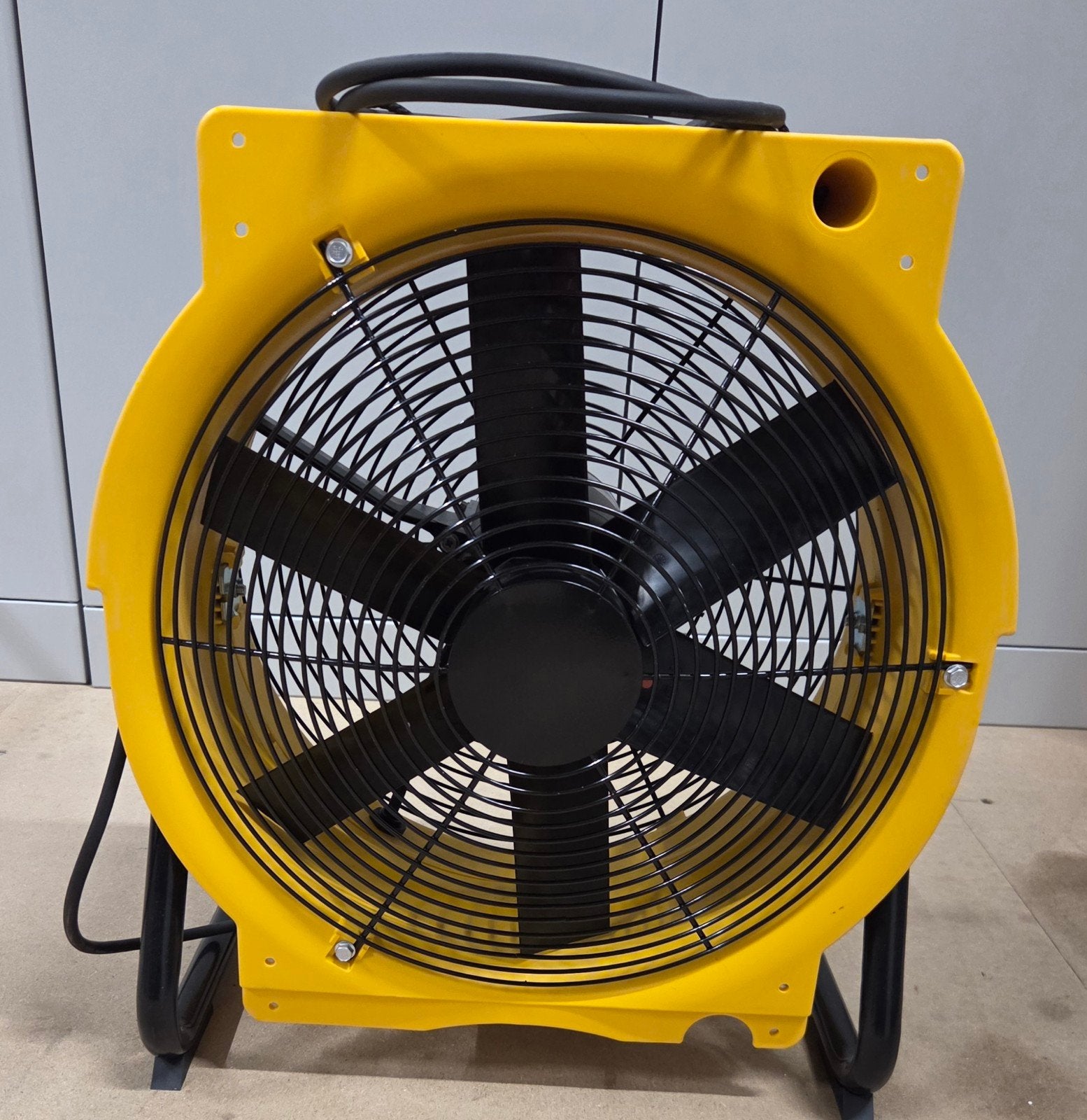 DRYFAST Multifan Mobiele Vloerventilator - Geel, Witgoed en Apparatuur, Ventilatoren, Ophalen, Zo goed als nieuw, Vloerventilator