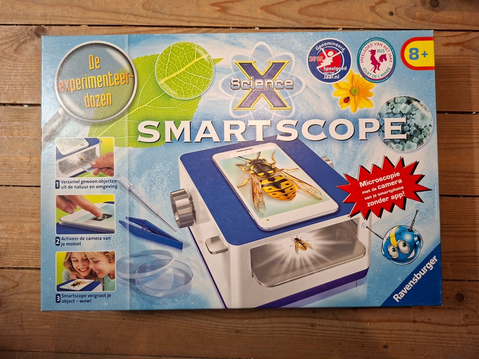 Ravensburger Science X Smartscope Microscoop, Ophalen, Overige thema's, Meerkleurig, Zo goed als nieuw