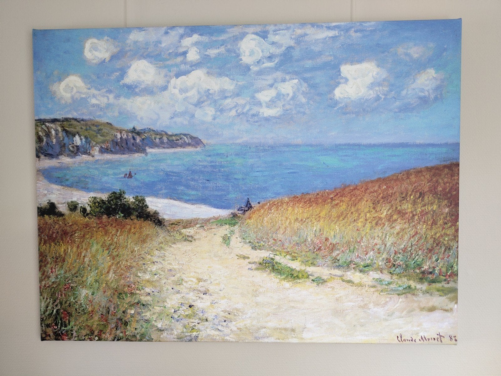 Mooie reproductie schilderij Monet, Ophalen, Frankrijk