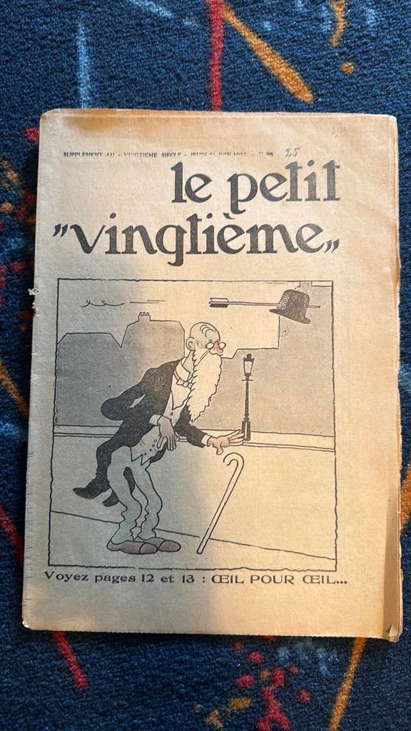Herge - Kuifje - Le Petit Vingtieme - 1934 no 26, Eén stripboek, Verzenden
