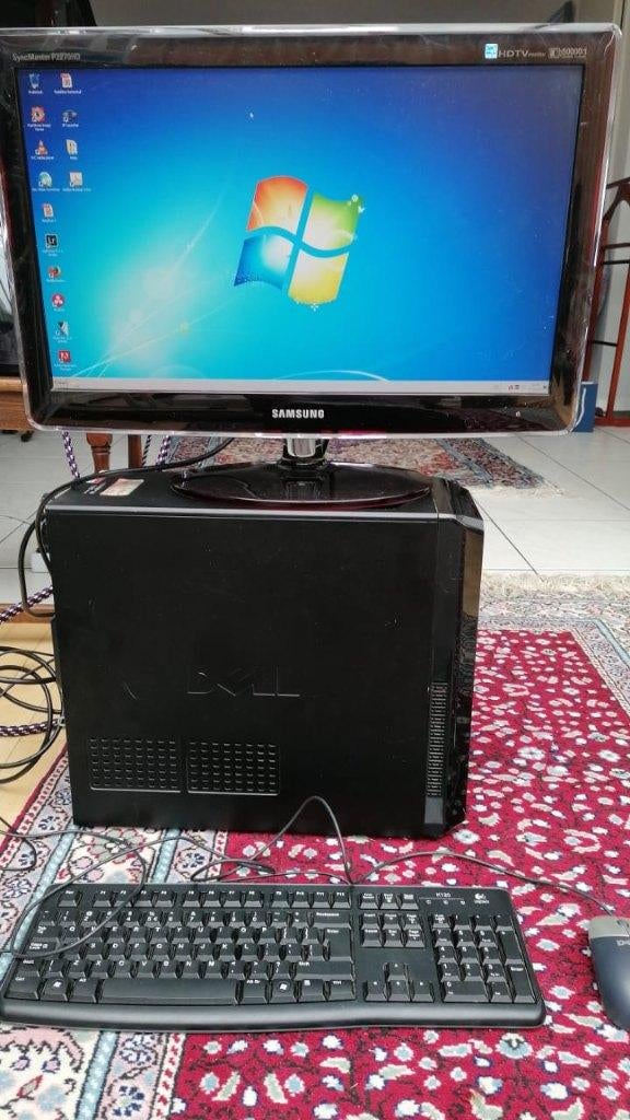 I7 12GB PC met HD scherm met foto / video bewerking software, Computers en Software, Desktop Pc's, Gebruikt, 2 tot 3 Ghz, HDD