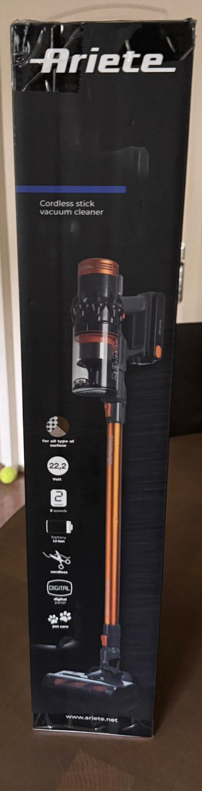 Nieuwe Ariete Steelstofzuiger (2-in-1 met Kruimeldief), Witgoed en Apparatuur, Ophalen of Verzenden, Nieuw, Minder dan 1200 watt
