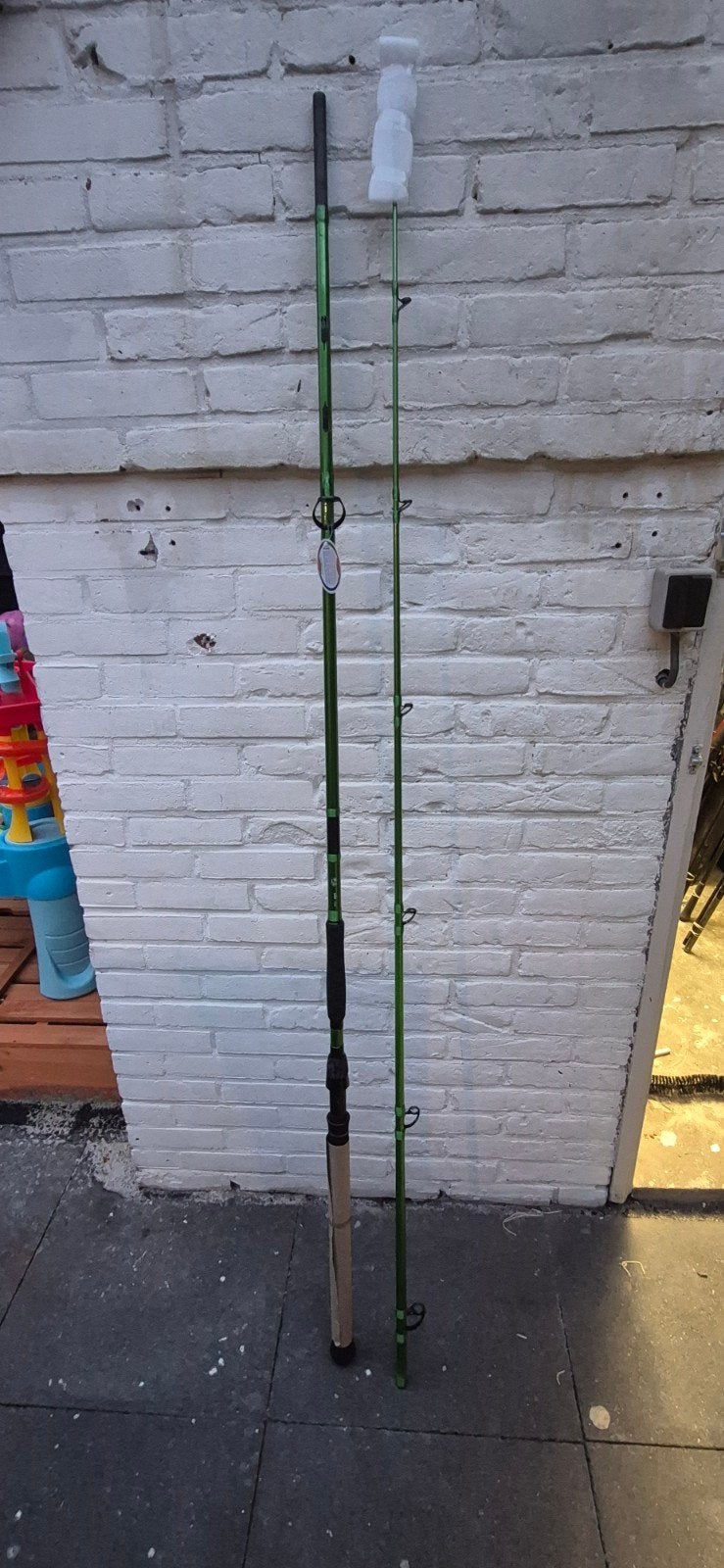 Madcat Green Deluxe 345 Meervalhengel 3.45m / 150-300g, Ophalen, Nieuw, Werphengel
