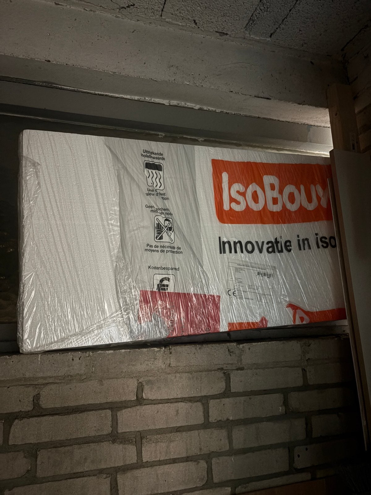 Isolatiemateriaal IsoBouw EPS 1000x500x20mm, Doe-het-zelf en Verbouw, Isolatie en Afdichting, Nieuw, Minder dan 5 m², Vloerisolatie