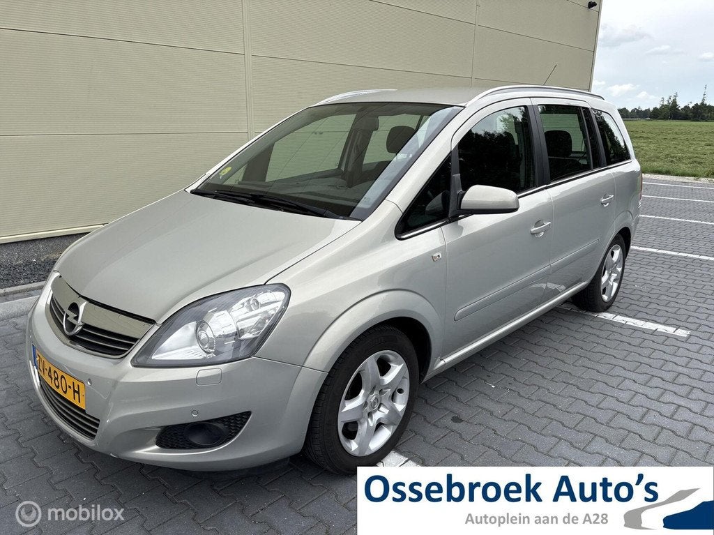 Opel Zafira 2.2 Business Airco Navi 195dkm 2008 Trekhaak, Auto's, Opel, Bedrijf, Te koop, Zafira, ABS, Airbags, Airconditioning