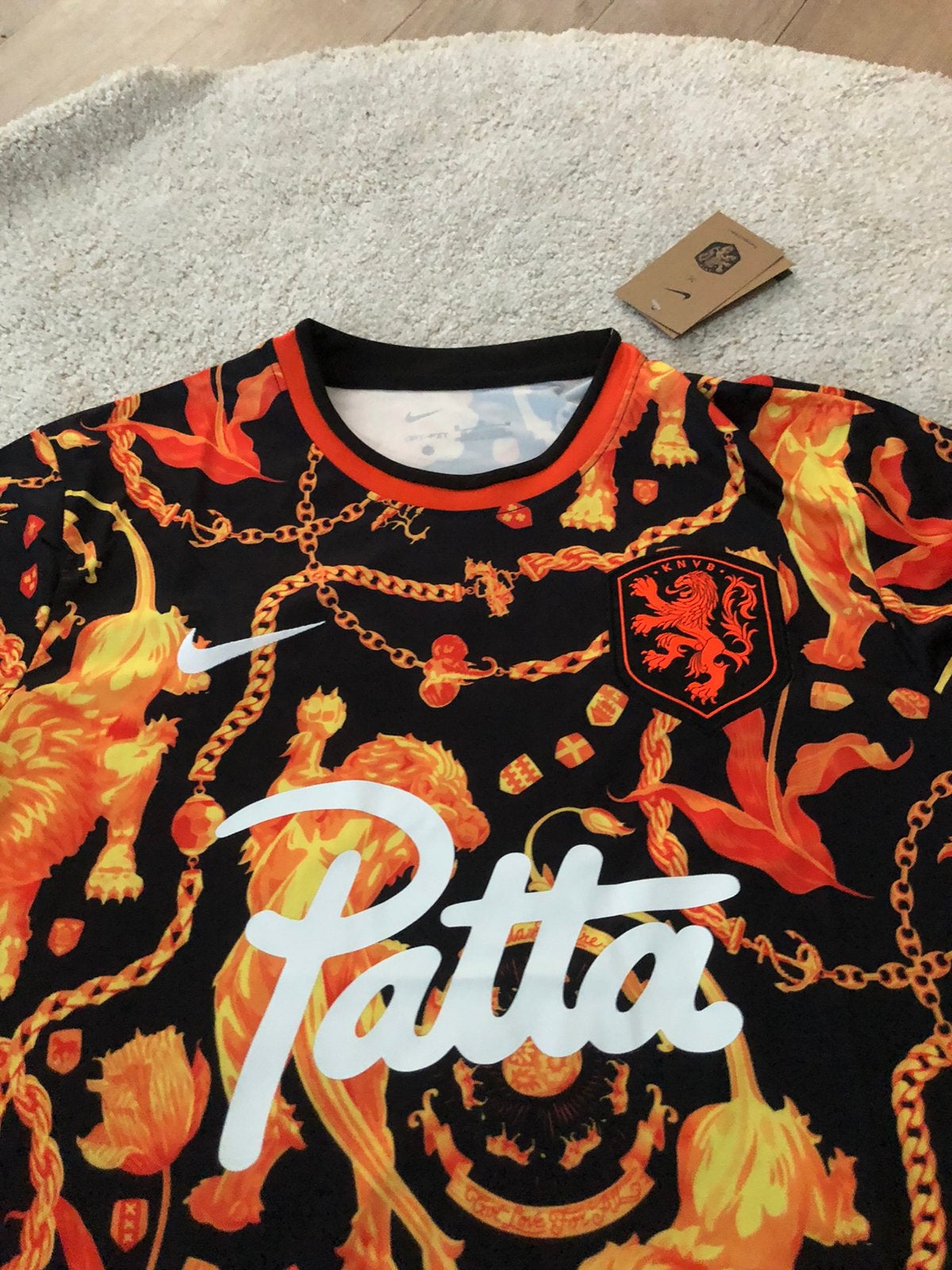 Patta trainingsshirt Nederland WK2026 maat M, Maat M, Ophalen of Verzenden, Nieuw, Shirt