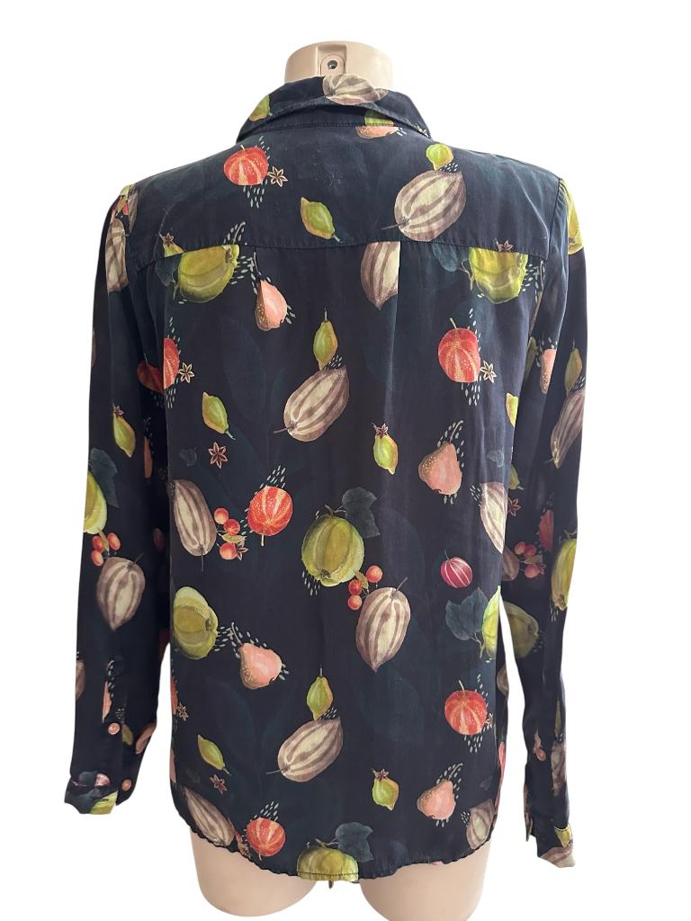 Pom Amsterdam blouse M, Kleding | Dames, Blouses en Tunieken, Maat 38/40 (M), Blauw, Ophalen of Verzenden, Zo goed als nieuw