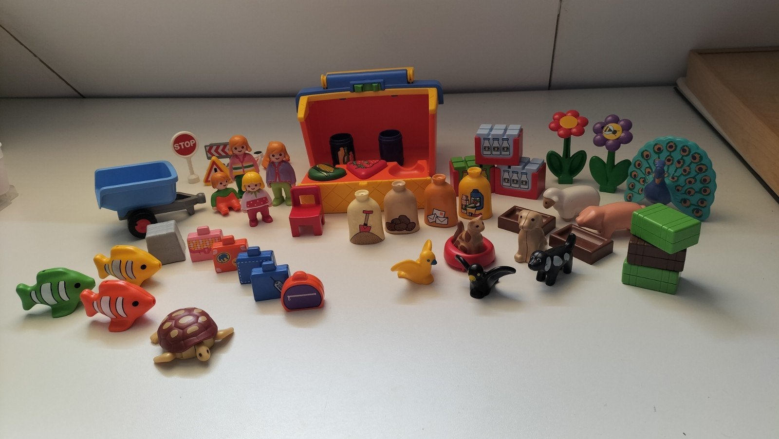 1 2 3 playmobil., Ophalen