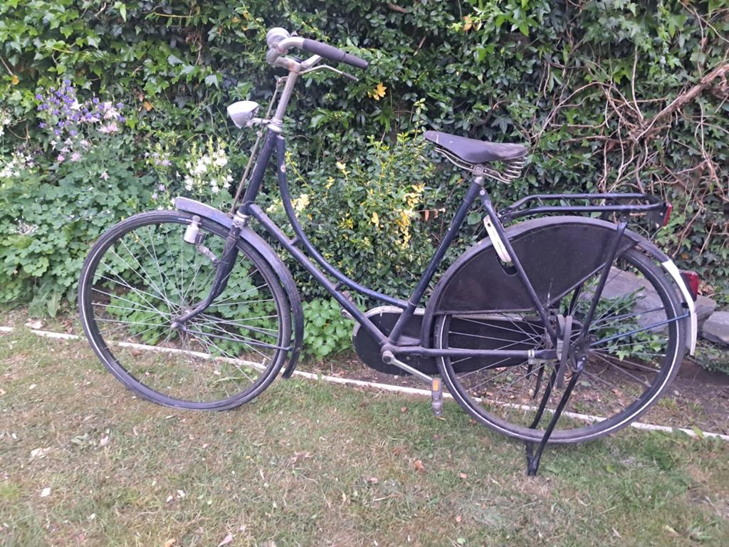 Schuurvondst Omafiets opoefiets damesfiets opknapper, Ophalen, Gebruikt