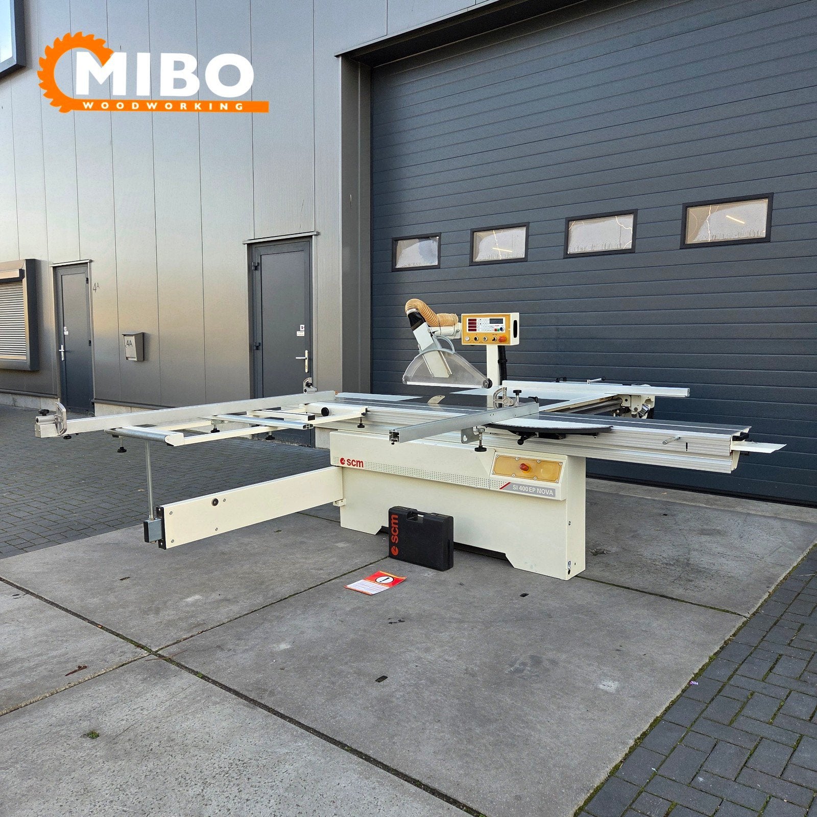 SCM Formaatzaag nova 400 ** Cnc paneelzaag gestuurd, 70 mm of meer, Overige typen, Ophalen of Verzenden, Zo goed als nieuw
