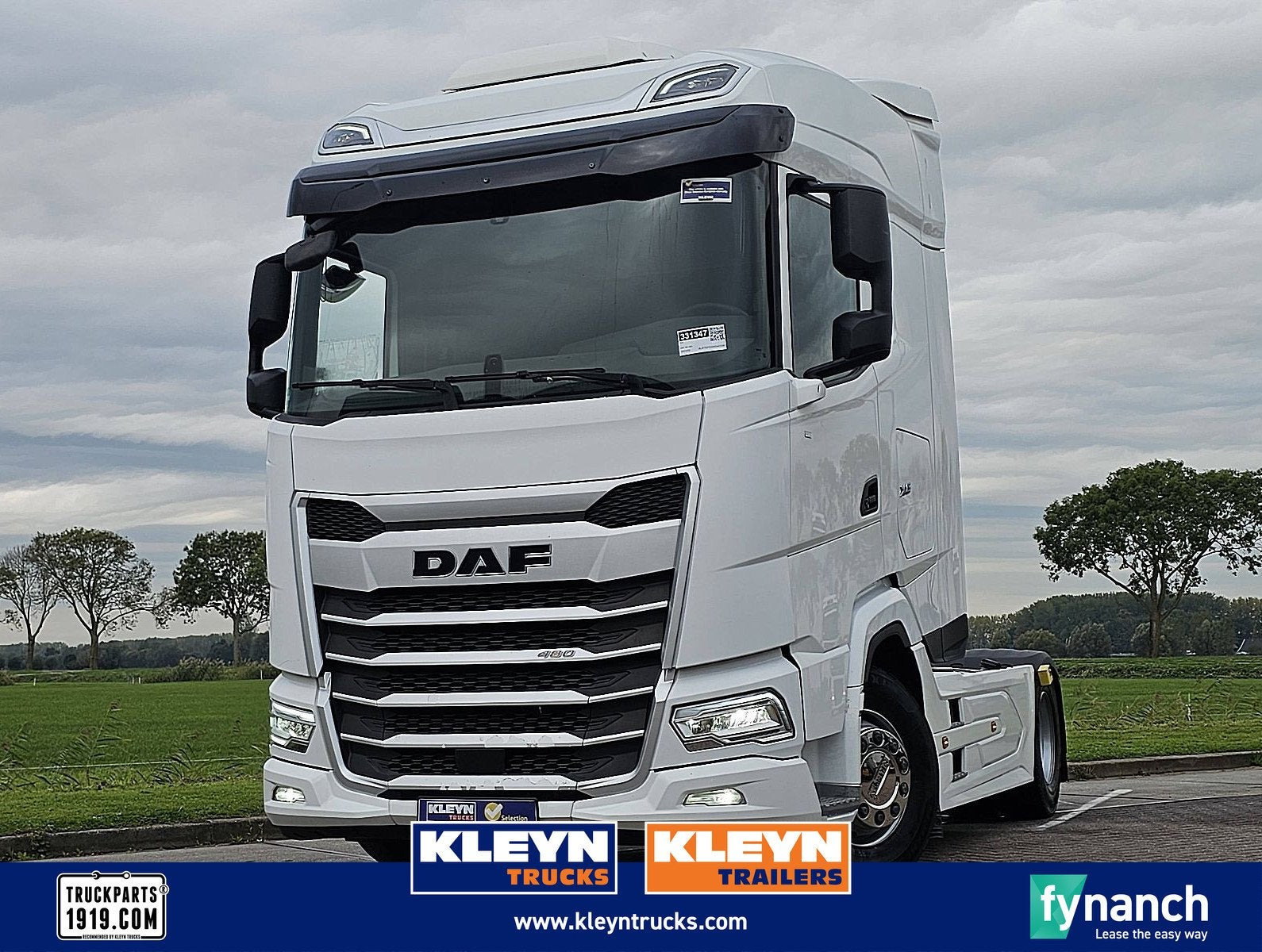 DAF XG 480 INTARDER 269TKM 2X TANK, Auto's, Automaat, Euro 6, Wit, Verwarmde buitenspiegels
