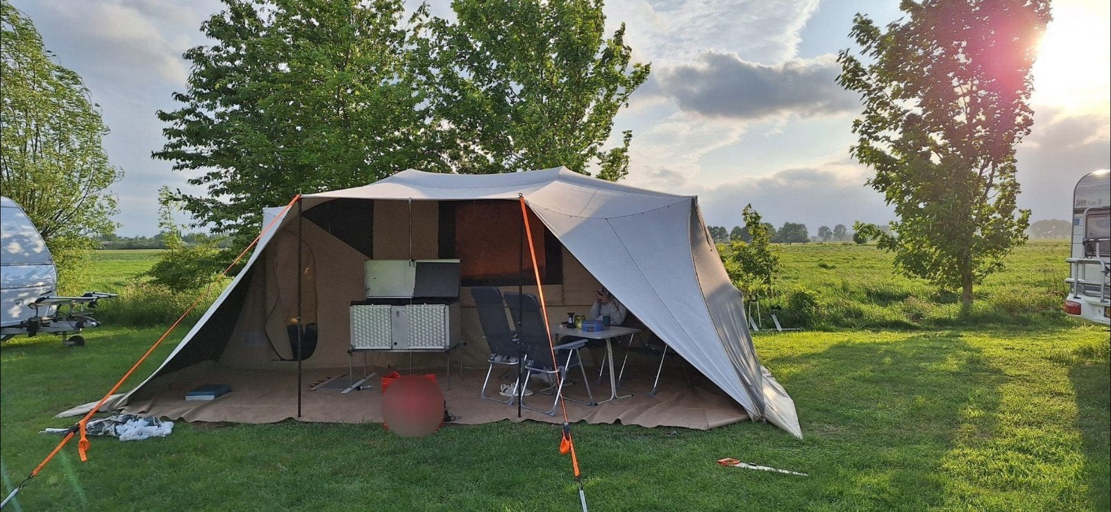 Holtkamper Flyer, Caravans en Kamperen, Ophalen, Gebruikt, Tot en met 2