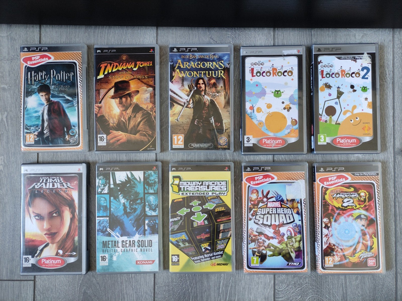 PSP playstation portable games, vanaf €1 per stuk, 1 speler, Ophalen of Verzenden, Zo goed als nieuw, Vanaf 3 jaar