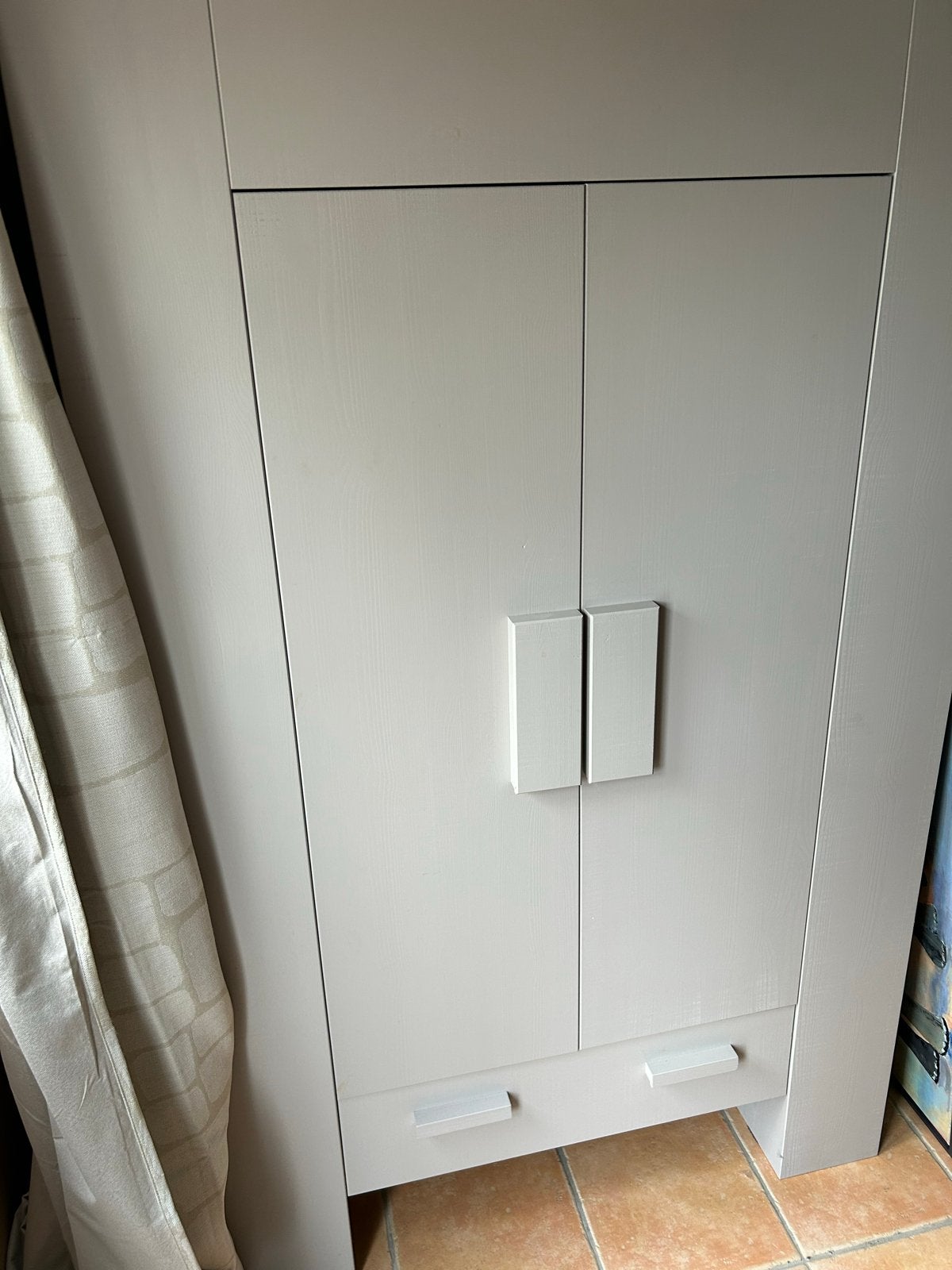 Woood Kast met planken en deuren - H186 B116.5 D45, Ophalen, 100 tot 150 cm, Zo goed als nieuw, 150 tot 200 cm