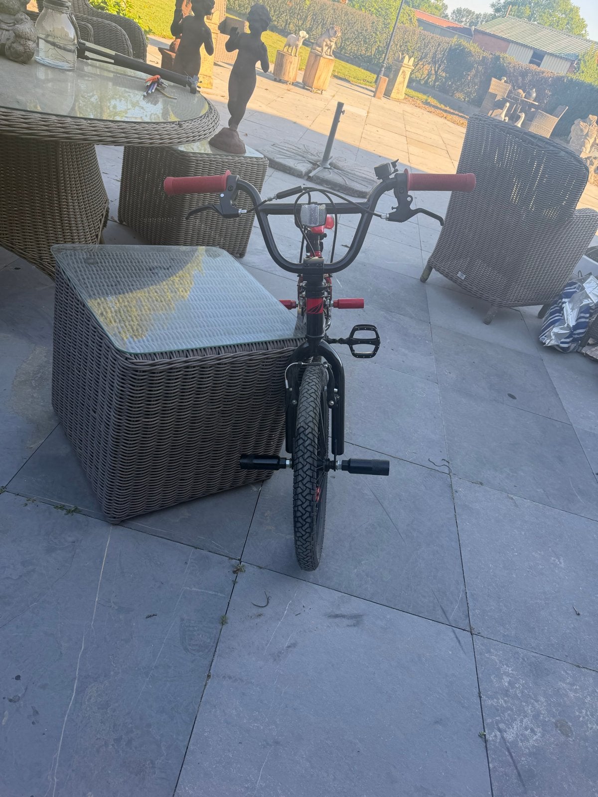 BMX Fiets Instinct - Zo goed als nieuw, Fietsen en Brommers, Ophalen, 16 tot 20 inch, Staal, Velgrem