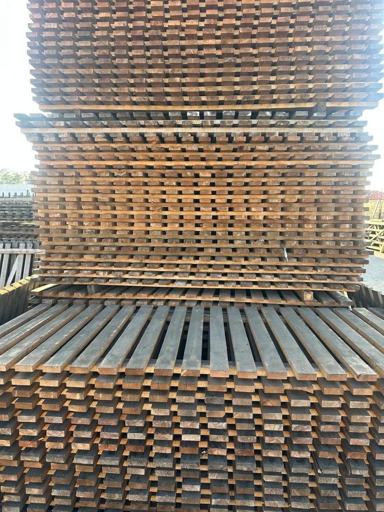 Hekken 264 lang en 113 cm hoog, Ophalen, 250 cm of meer, Planken
