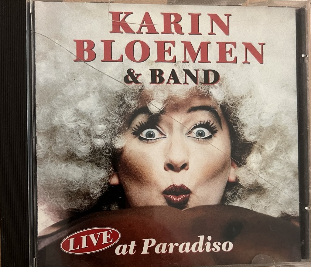 Karin Bloemen & Band - Live at Paradiso CD, Gebruikt, Ophalen of Verzenden, Live-album, Inclusief doosje