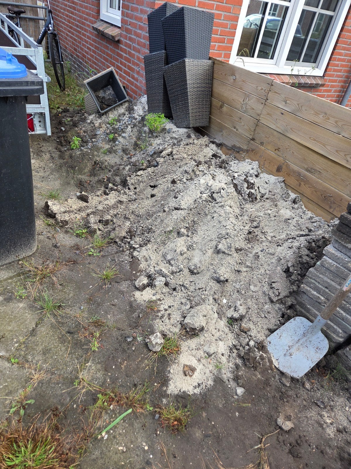 Opvulzand, modder en kleine stenen, Tuin en Terras, Ophalen of Verzenden, Gebruikt, Ophoogzand