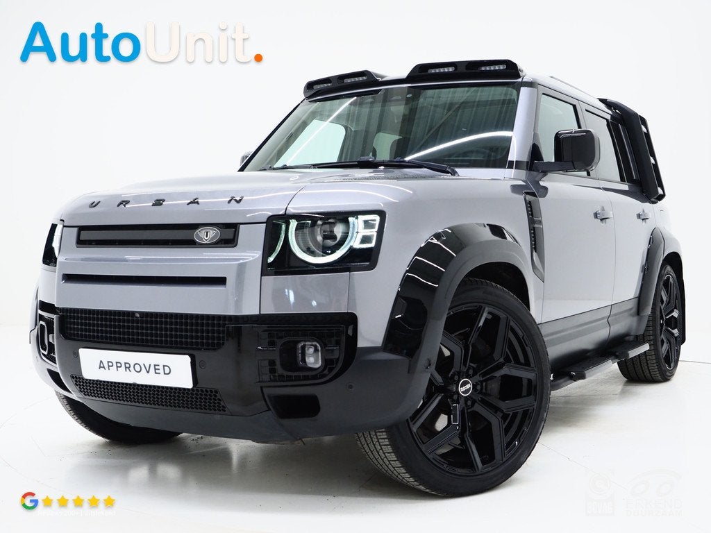 Land Rover Defender 110 2.0 P400e 110 Urban WideTrack Look |, Auto's, Land Rover, Automaat, 53 km, 404 pk, Gebruikt