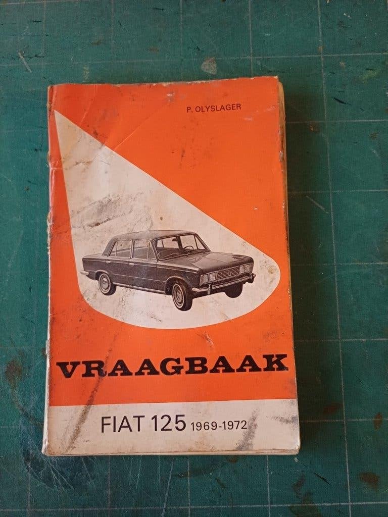 Vraagbaak FIAT 125 1969-1972, Ophalen of Verzenden