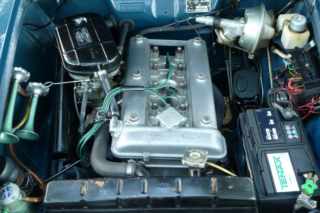 Alfa Romeo 1300 1.3 TI 1970 Blauw Ongerestaureerd!!!, foto 11
