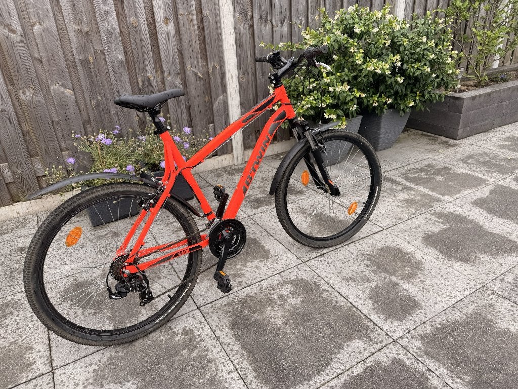 MOUNTAINBIKE ROCKRIDER ST100 26" B'TWIN veel opties - Maat L, Fietsen en Brommers, Hardtail, Zo goed als nieuw, Ophalen, Overige merken