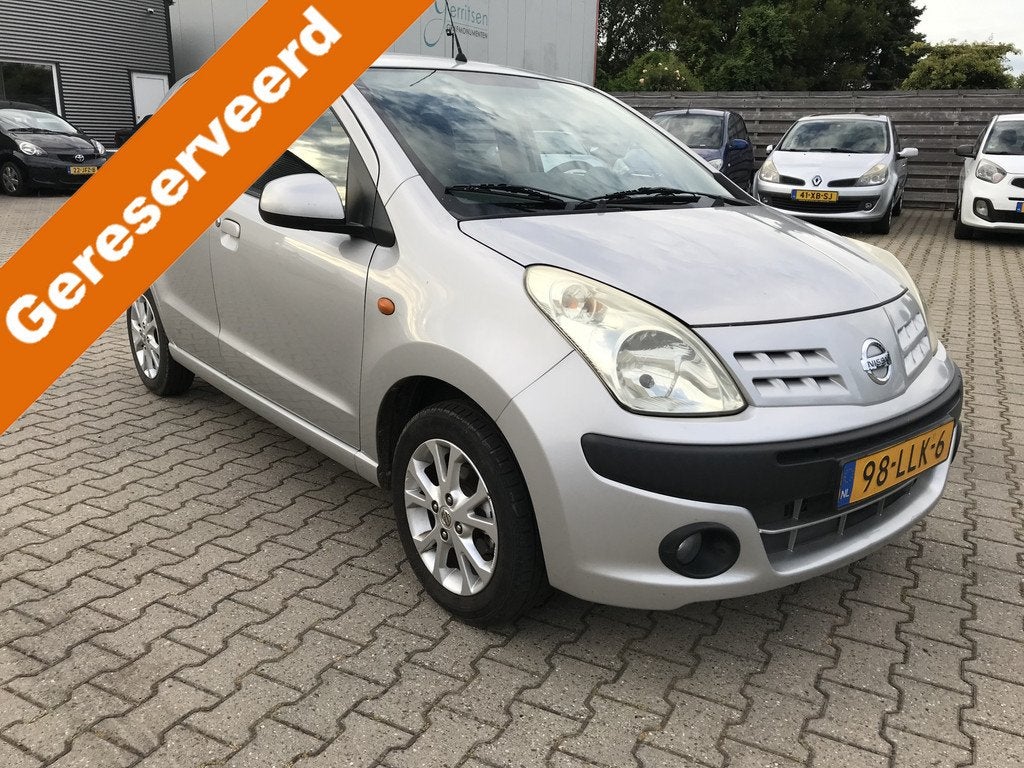 Nissan Pixo 1.0 Look (bj 2010), Auto's, Nissan, Voorwielaandrijving, Euro 5, Stof, Gebruikt