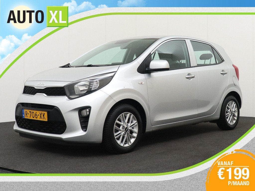 Kia Picanto 1.0 DPi DynamicLine Camera Carplay Cruise 14'LMV, Voorwielaandrijving, Stof, Gebruikt, 4 stoelen