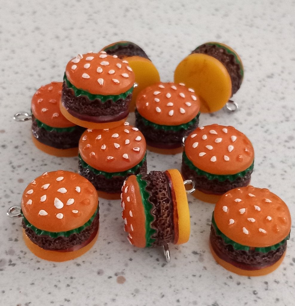 Broodje hamburger bedels, Ophalen of Verzenden, Nieuw, Bedel