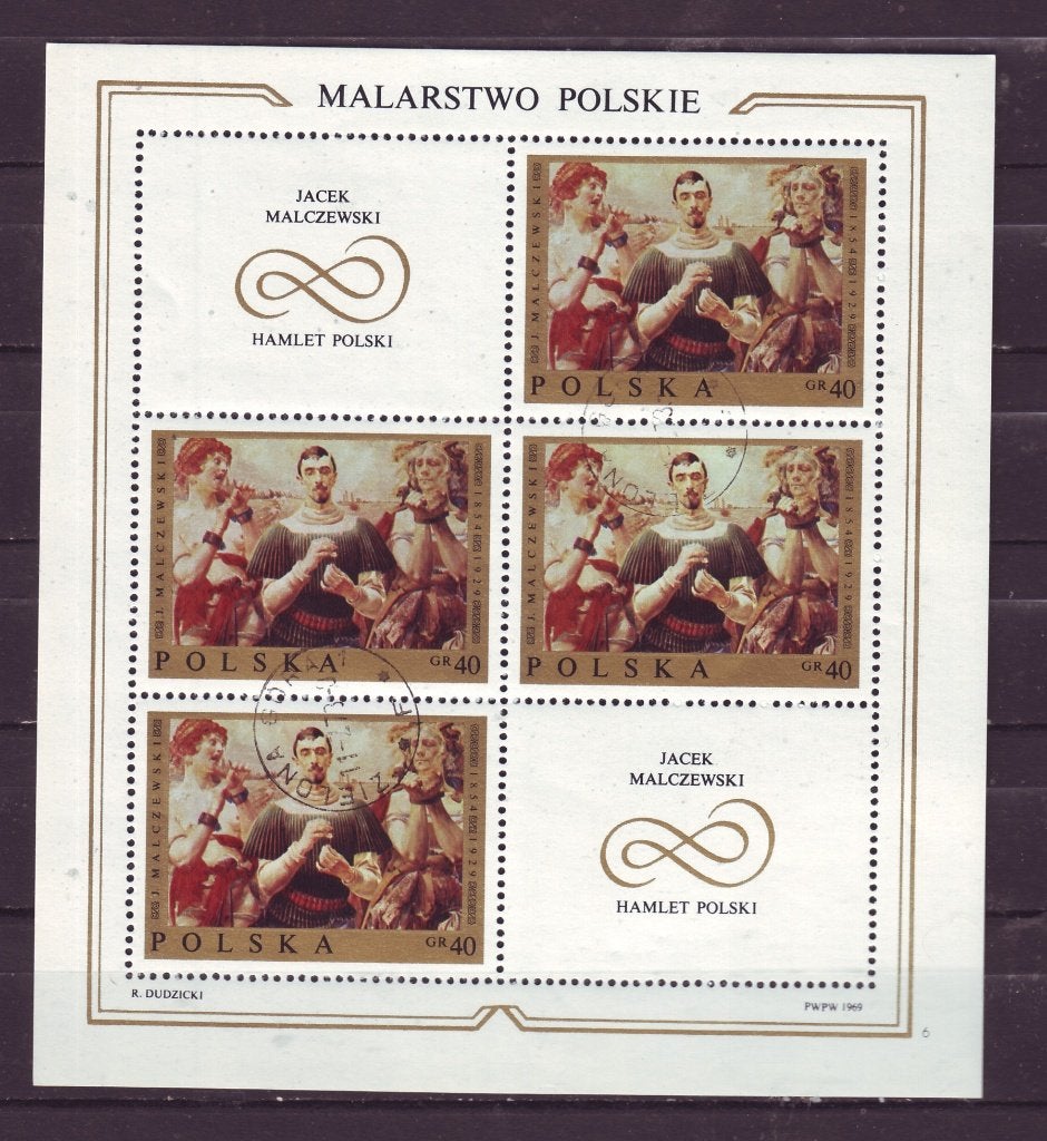 Polen Kleinbogen Mi 1942 gest, Ophalen of Verzenden, Polen, Gestempeld