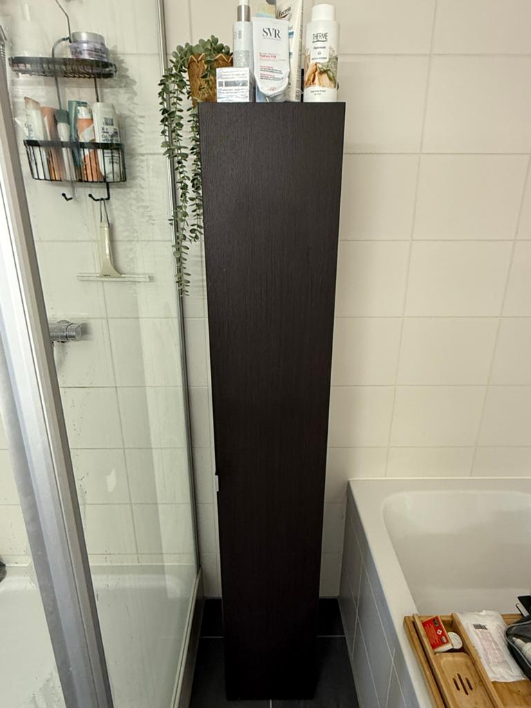 Badkamerkastje, Huis en Inrichting, Badkamer | Badkamermeubels, Ophalen, (Half)hoge kast, Minder dan 50 cm, Gebruikt