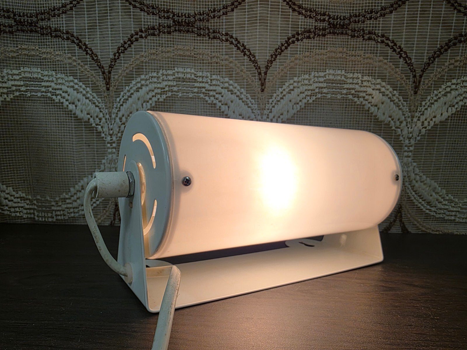 Ikea Smyg V1013 leeslamp nachtlamp wit metalen wandlamp, Gebruikt, IKEA of Sweden AB, IKEA, Ophalen of Verzenden