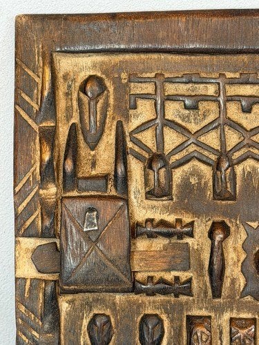 260975 - Little Afrikaans Dogon Granery Door - Mali., Antiek en Kunst, Ophalen of Verzenden