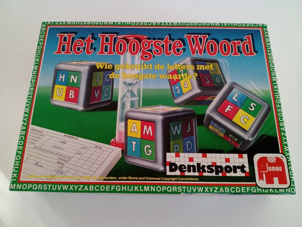 Het Spel : Het hoogste Woord, Hobby en Vrije tijd, Ophalen of Verzenden, Zo goed als nieuw, Jumbo