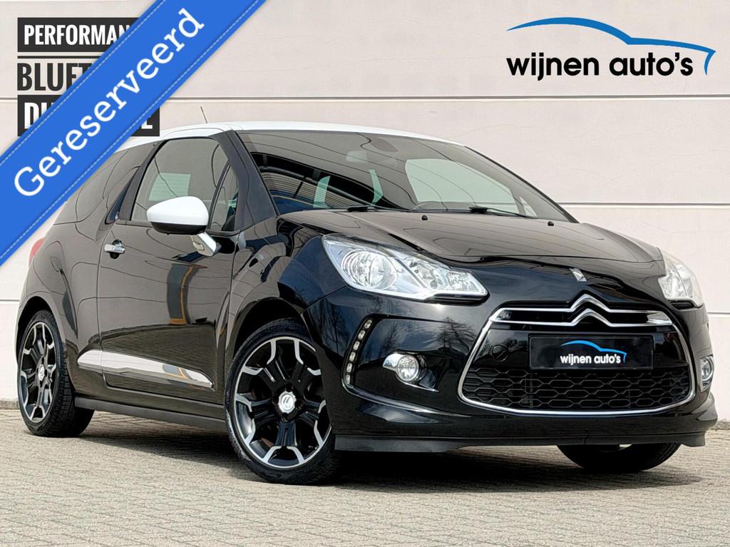 Citroen DS3 1.6 VTi 120 pk So Chic //gereserveerd//, Voorwielaandrijving, Euro 5, Zwart, 4 cilinders