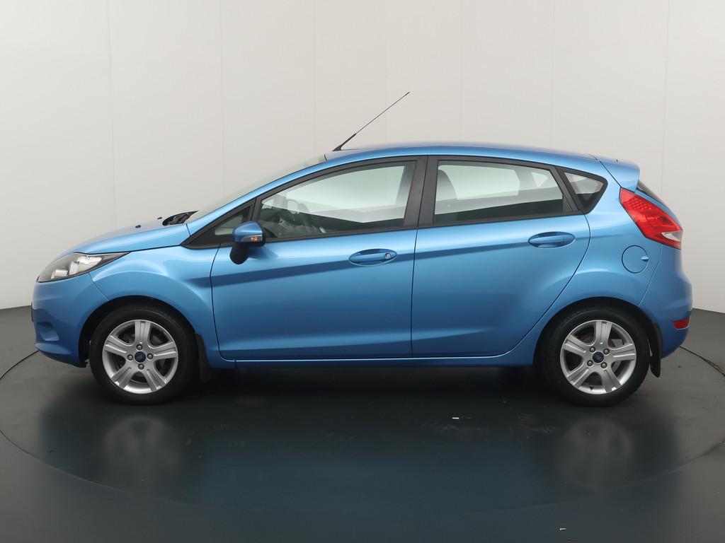 Ford Fiesta 1.25 60PK Champion | Aux | Trekhaak | Cruise | A, Euro 5, Stof, 4 cilinders, Origineel Nederlands