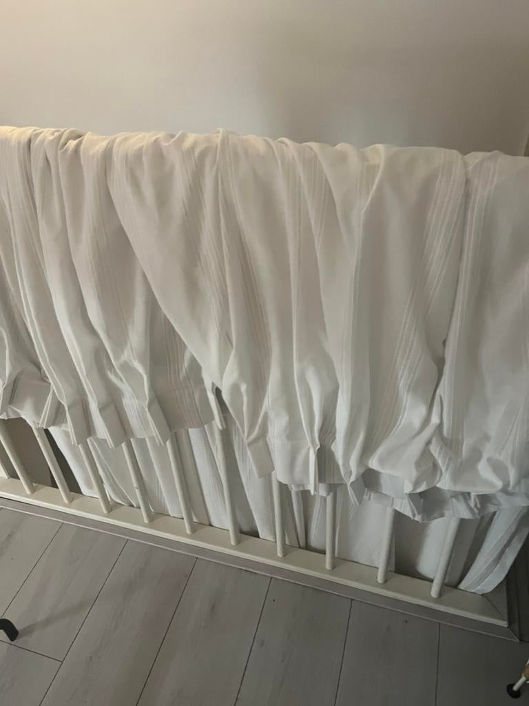Vitrages voor een raam van 5 meter, Huis en Inrichting, Ophalen of Verzenden, Zo goed als nieuw, Tweepersoons, Overige maten