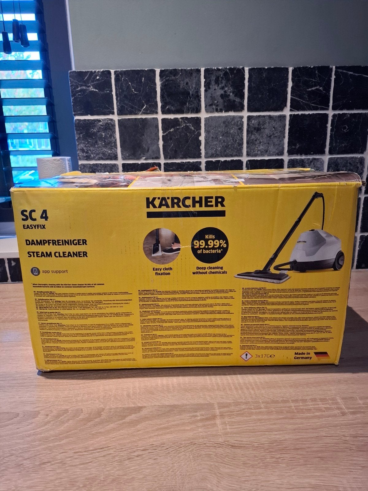 Nieuwe Kärcher SC 4 EasyFix Stoomreiniger 2000w, Doe-het-zelf en Verbouw, Ophalen of Verzenden, Nieuw, Overige typen