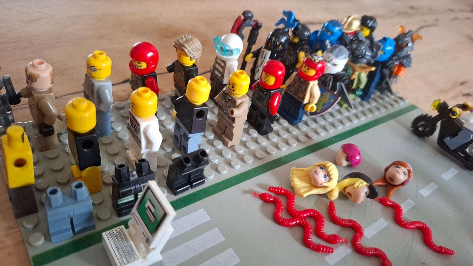 lego, Ophalen